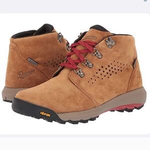 Danner Inquire Tan Nubuk Vibram Hiking Boots S 6.5